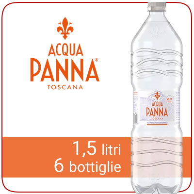 Acqua Panna da 1 Litro 12 Bottiglie Vetro a Rendere