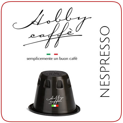 Caffé artigianale HOBBY, cialde compatibili NESPRESSO 