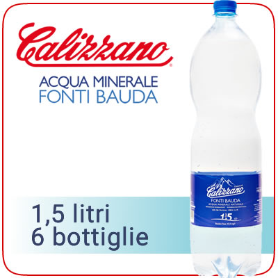 Calizzano 12x1litro : acqua minerale con consegna a domicilio