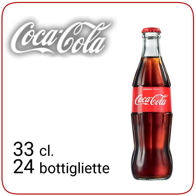 Coca Cola vetro 33 cl