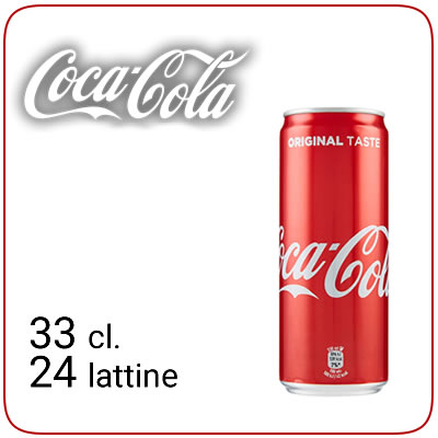 Coca Cola lattina