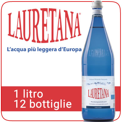 acqua lauretana 1 litro