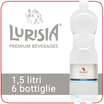 Lurisia 6x1,5lt : acqua minerale con consegna a domicilio