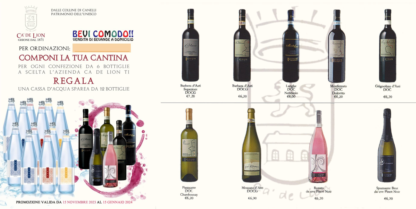 20231113A offerta vini a domicilio